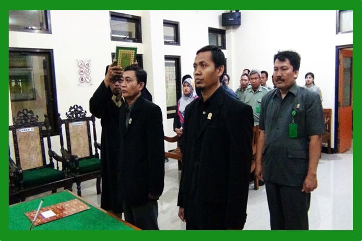 Update Berita Pelantikan Panitera Muda Pidana Dan Panitera Muda Hukum